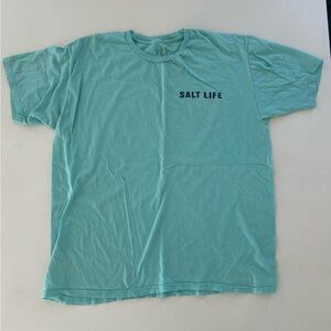 Blue salt life t-shirt - L
